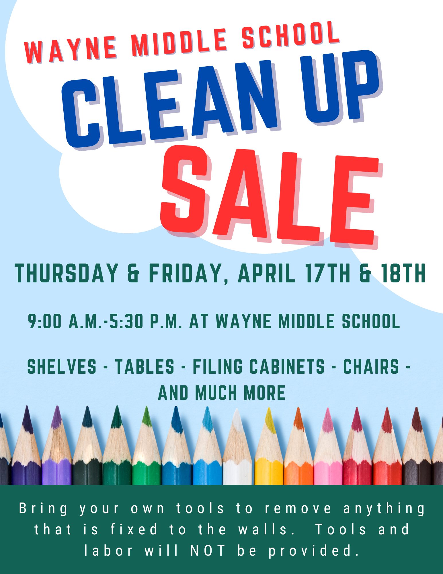 CleanUpSaleFlier
